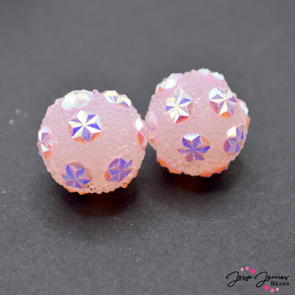 The Star-fish of the show! Add a touch of oceanic magic to your jewelry collection with this sparkling bead set. Perfect for crafting unique bracelets, necklaces, or earrings, these beads are sure to inspire creativity. Sold in sets of 6. Each bead measures 15mm. 
