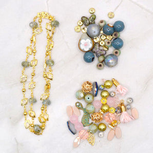 Beads & Chain Bundle in Garden Pathway