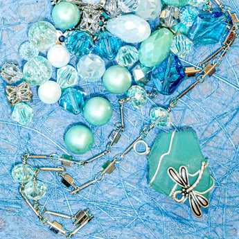 Bead Mix & Chain Bundle in Dragonfly Daze ft. Austrian Crystal