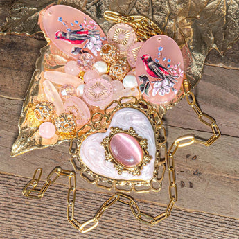 Bead Mix & Chain Bundle In Song Bird Love Story