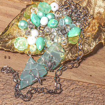 Bead Mix & Chain Bundle In Under The Sea