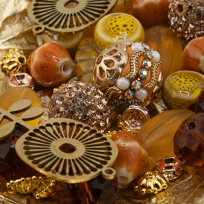 Bead Mix in Pumpkins Into Pie