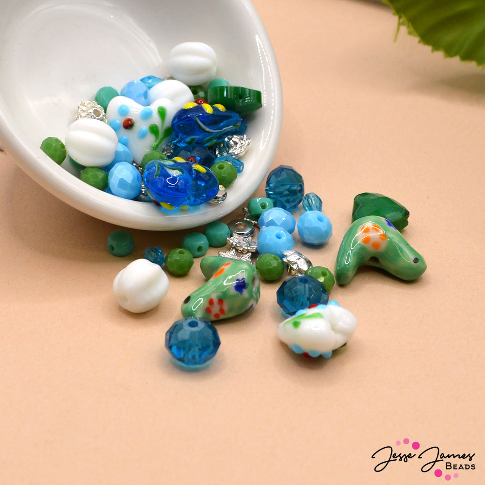 Bead Mix in Tropical Love Story