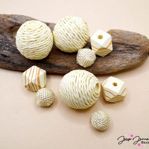 Woven Bead Set in Driftwood Dreams