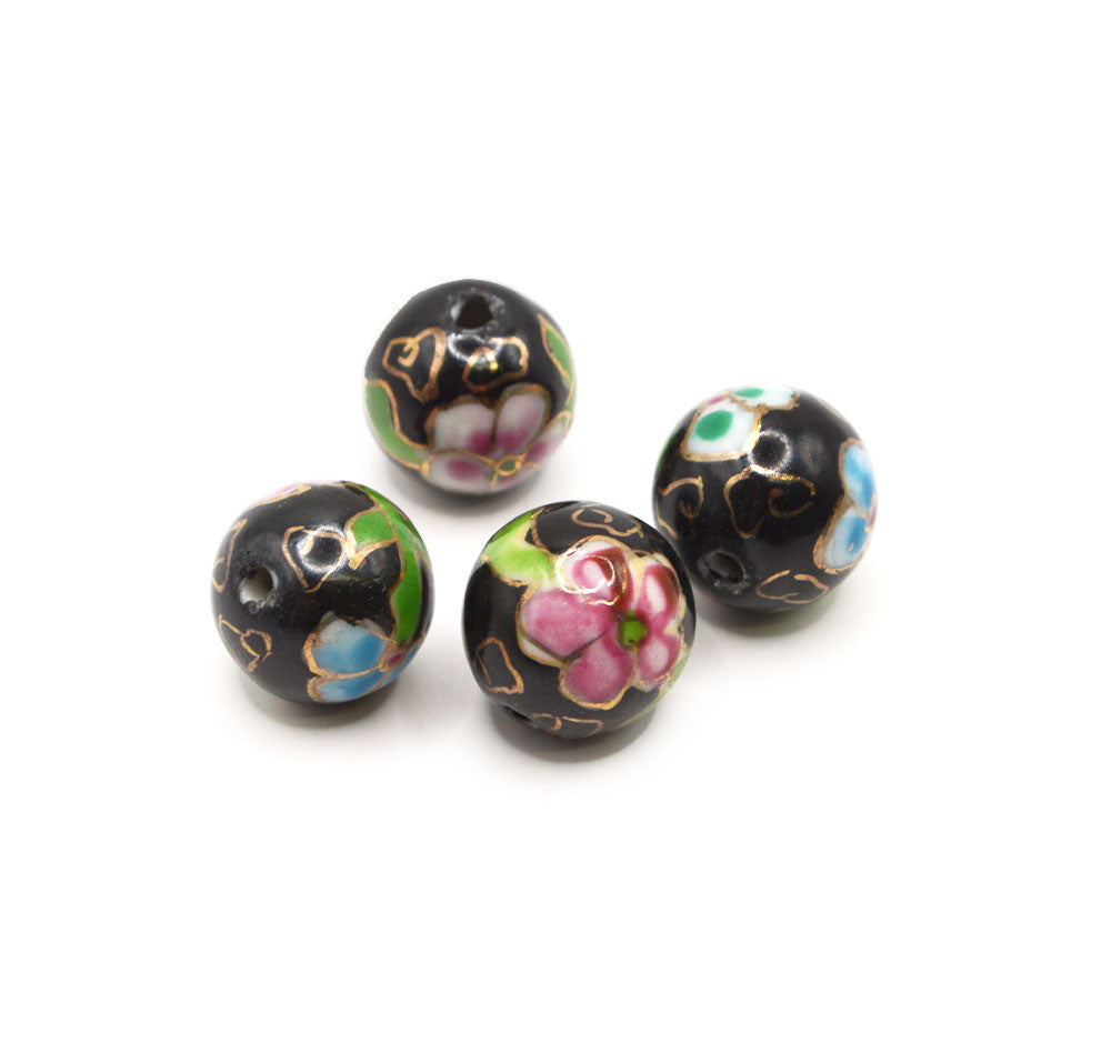 Bead Set in Midnight Garden