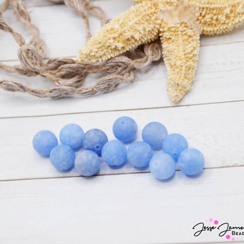 Glass Bead set in Ocean Oasis