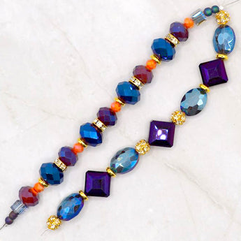 Bead Strand Duo in Mischief Night