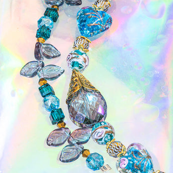 Bead Strand Duo in Blue Ivy