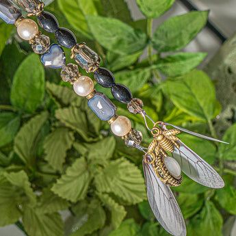 Bead Strand Duo in Busy Bees