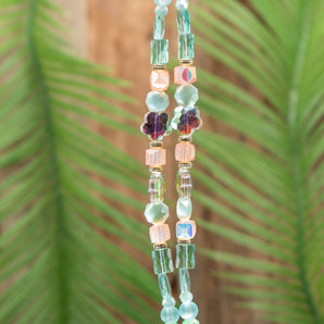 Bead Strand Duo in Coastal Drama