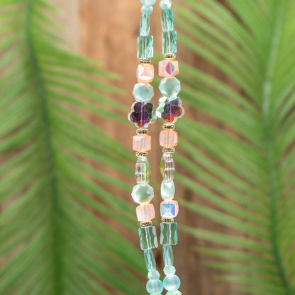 Bead Strand Duo in Coastal Drama