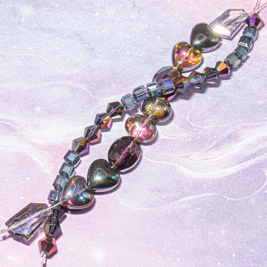 Bead Strand Duo in Dark Side Of The Moon