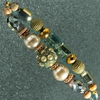 Bead Strand Duo in Earthly Inspiration