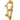 Bead Strand Duo in Golden Acorn