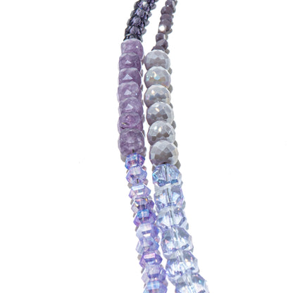 Bead Strand Duo in Lush Lavender