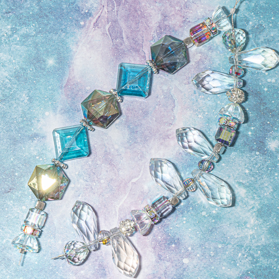 Bead Strand Duo in Meteor Shower