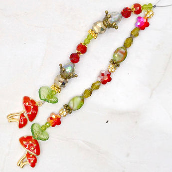 Bead Strand Duo in Mystery & Mushrooms