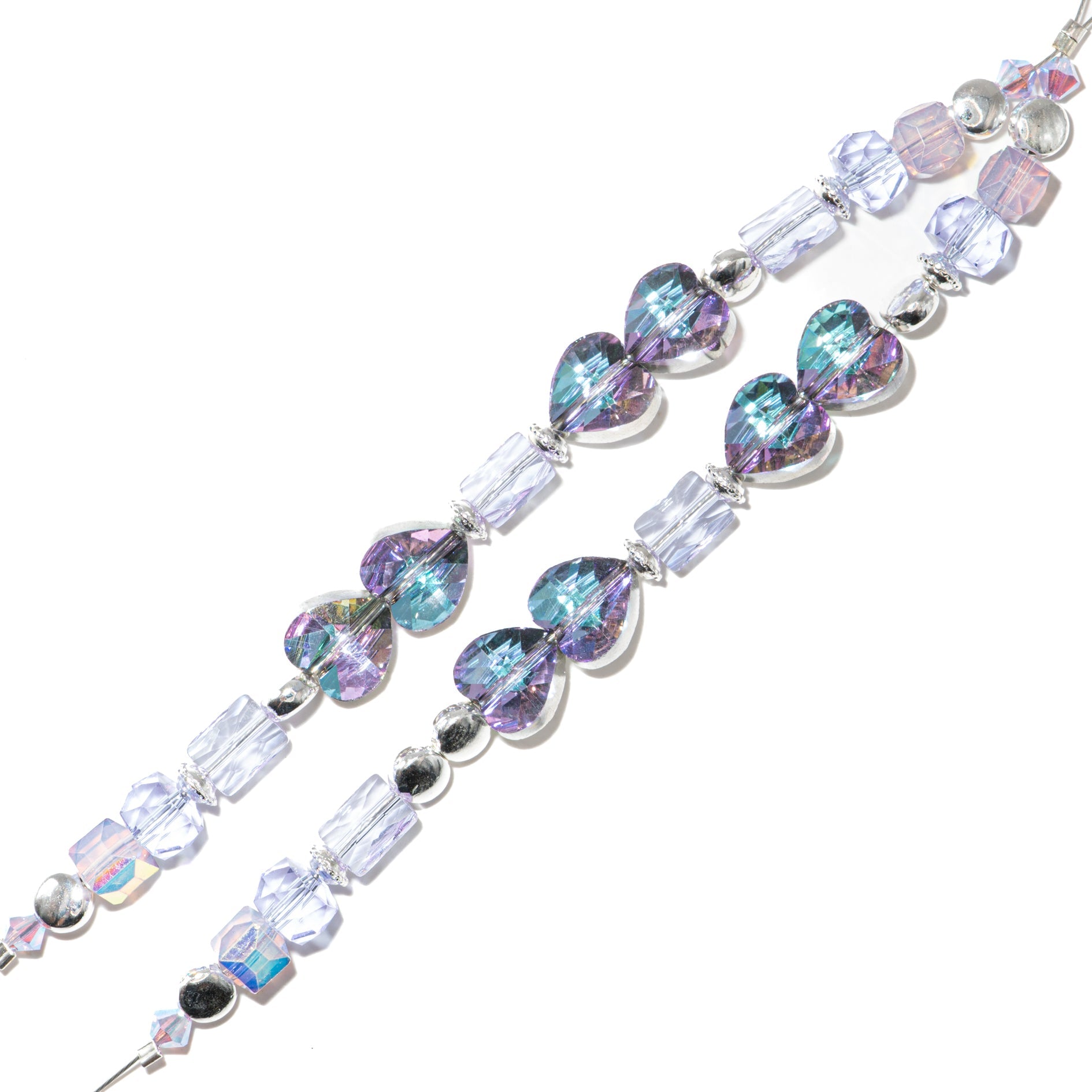 Bead Strand Duo in My Heart with Shine On