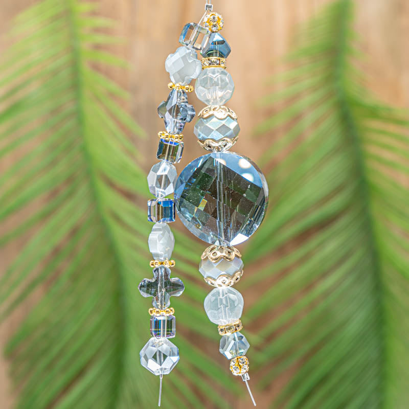 Bead Strand Duo in Ocean Eyes