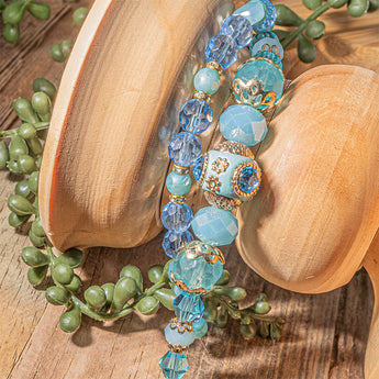 Bead Strand Duo in Ocean View