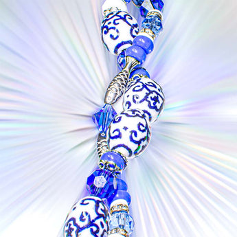 Ceramic Bead Strand Duo in Queen of Atlantis