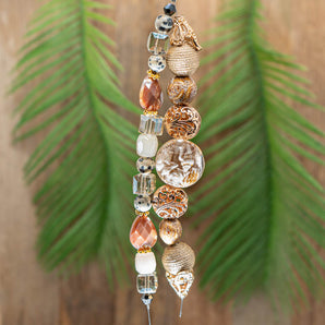 Bead Strand Duo in Seashells By The Seashore