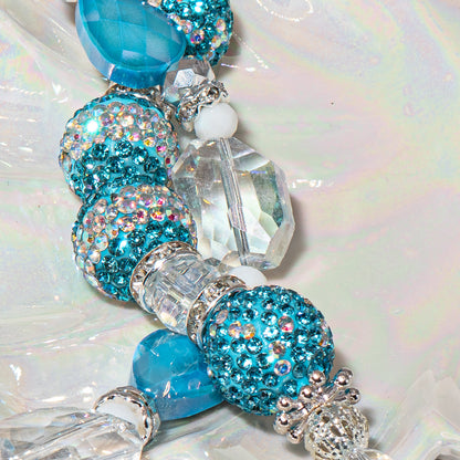 Bead Strand Duo in Sparkling Tidepool