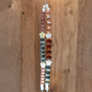 Bead Strand Duo in Spruce