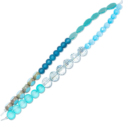 Bead Strand Duo in Tidepool