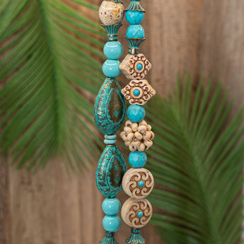 Bead Strand Duo in Treasure Island