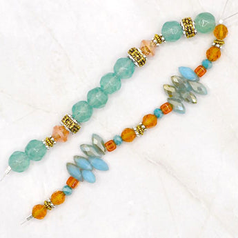 Bead Strand Duo in Tropical Cruise
