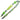 Bead Strand Duo in Wicked Green