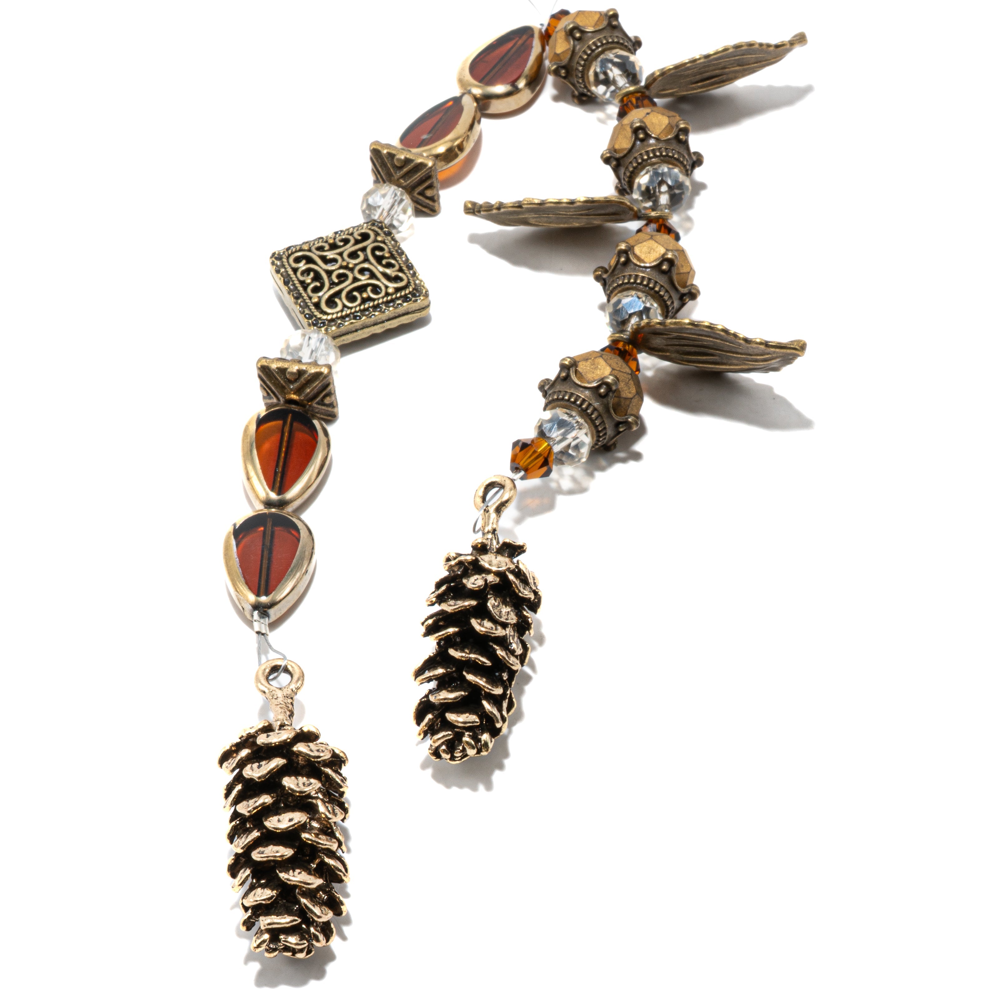 Bead Strand Duo in Woodland Getaway