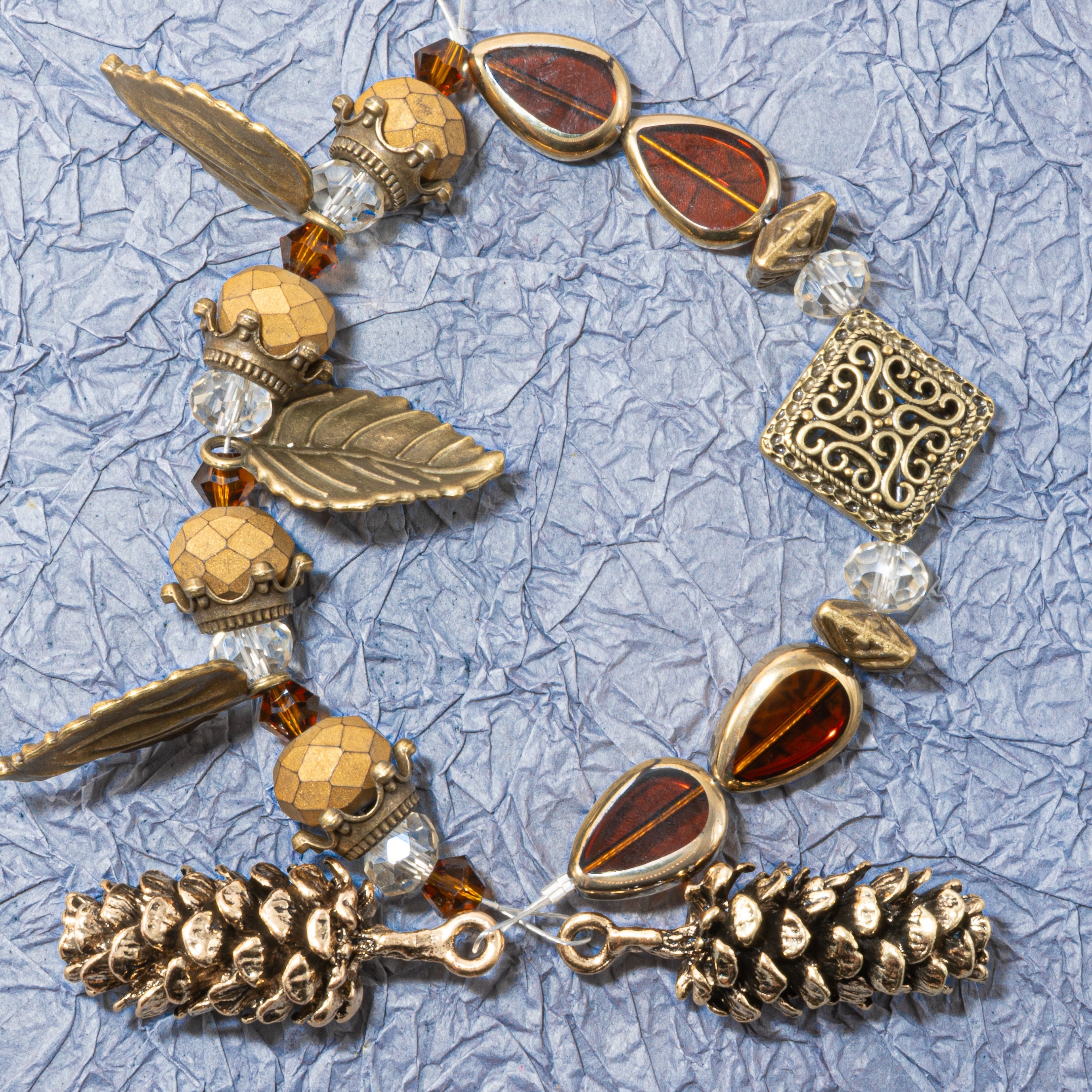 Bead Strand Duo in Woodland Getaway