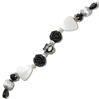 Bead Strand in Dancing Skeletons