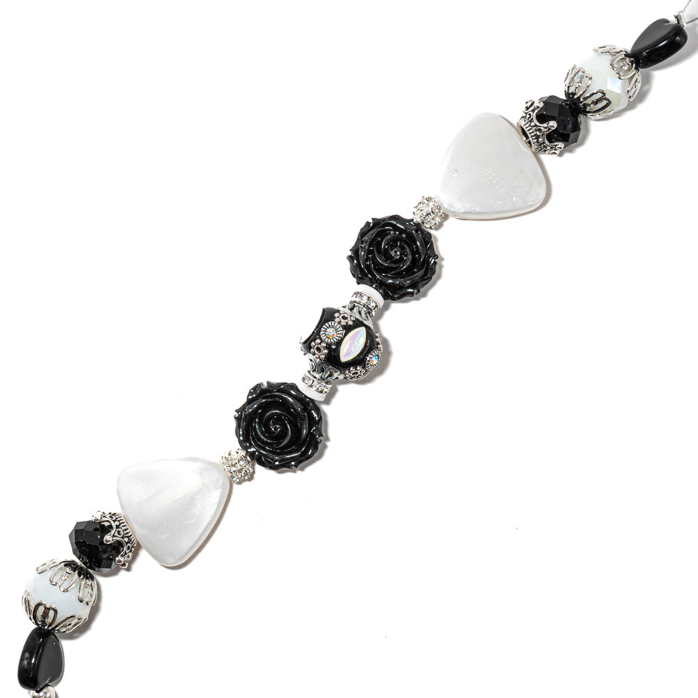 Bead Strand in Dancing Skeletons