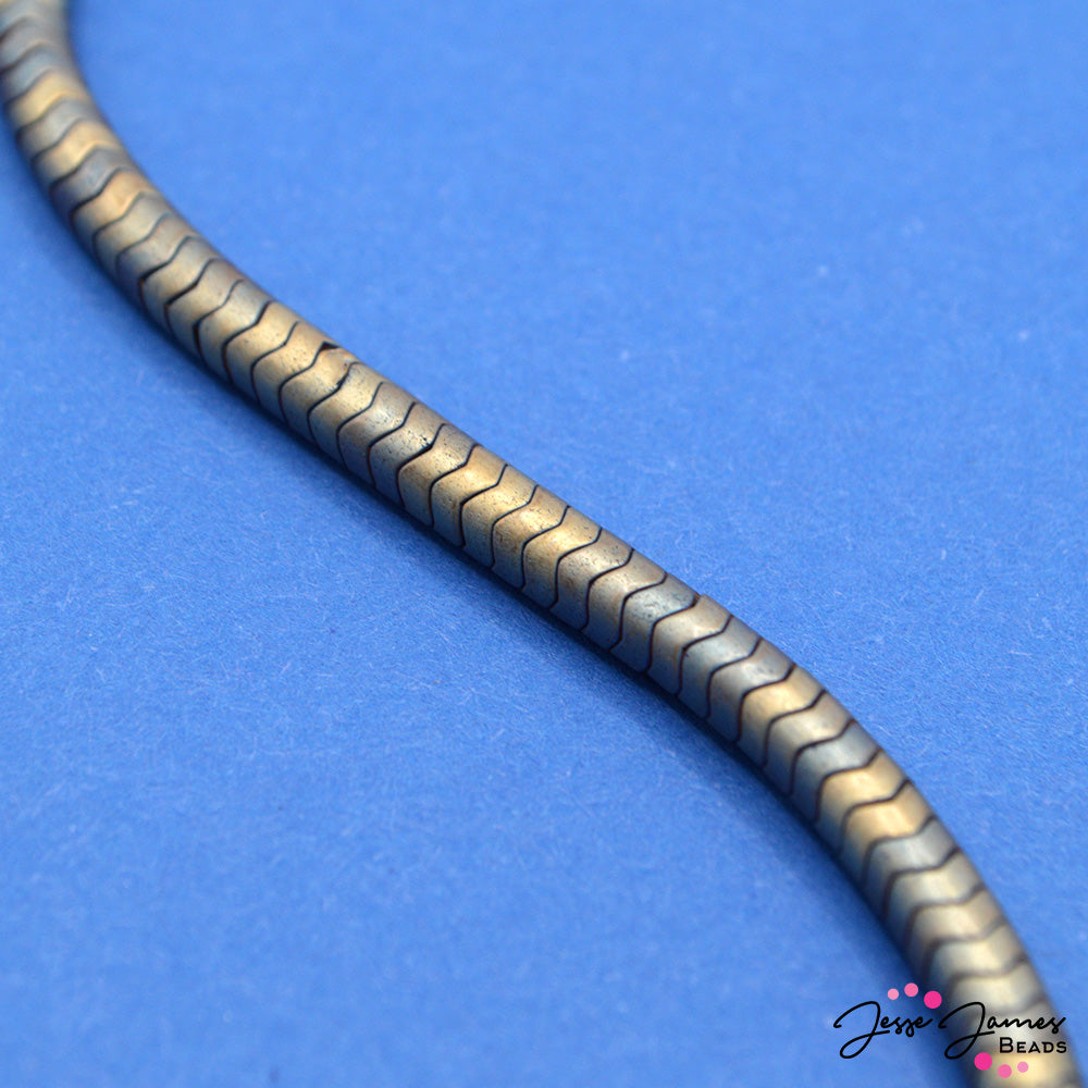 Single-Style Bead Strand in Dark Scales