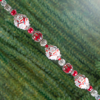 Holiday Bead Strand in Dear Santa
