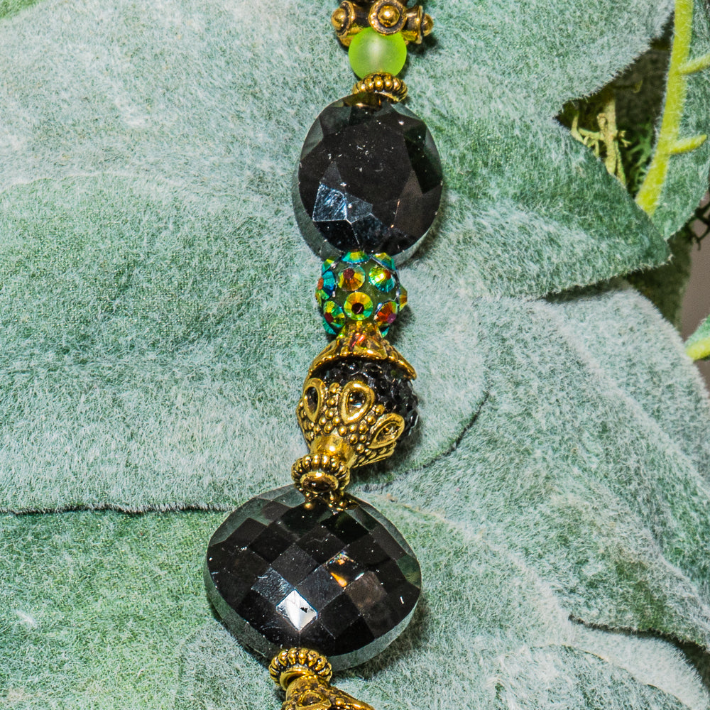 Bead Strand in Defying Gravity
