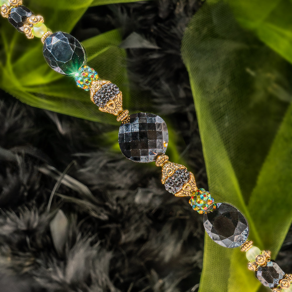 Bead Strand in Defying Gravity