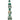 Bead Strand in Emerald Spark