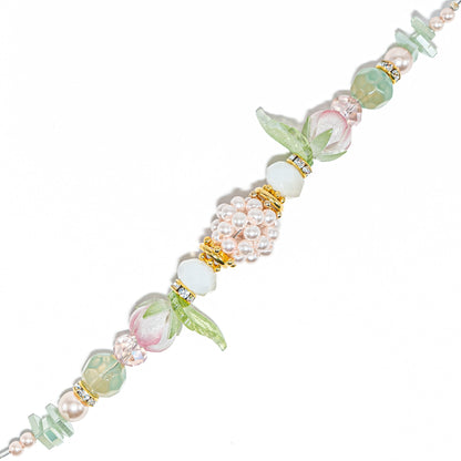 Bead Strand in Garden Glow