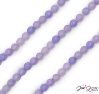 Enjoy the duchess's personal garden of wildflowers. This light purple bead strand features an elegant floral purple hue. These 10mm beads will dazzle garden party guests with their unique faceted sparkle. Approx 30 beads per strand. Beads measure 10mm. 