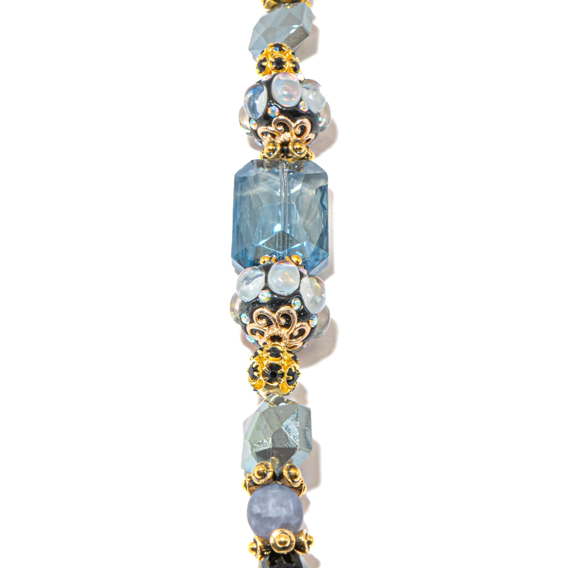 Bead Strand in Midnight Opal Luxe 