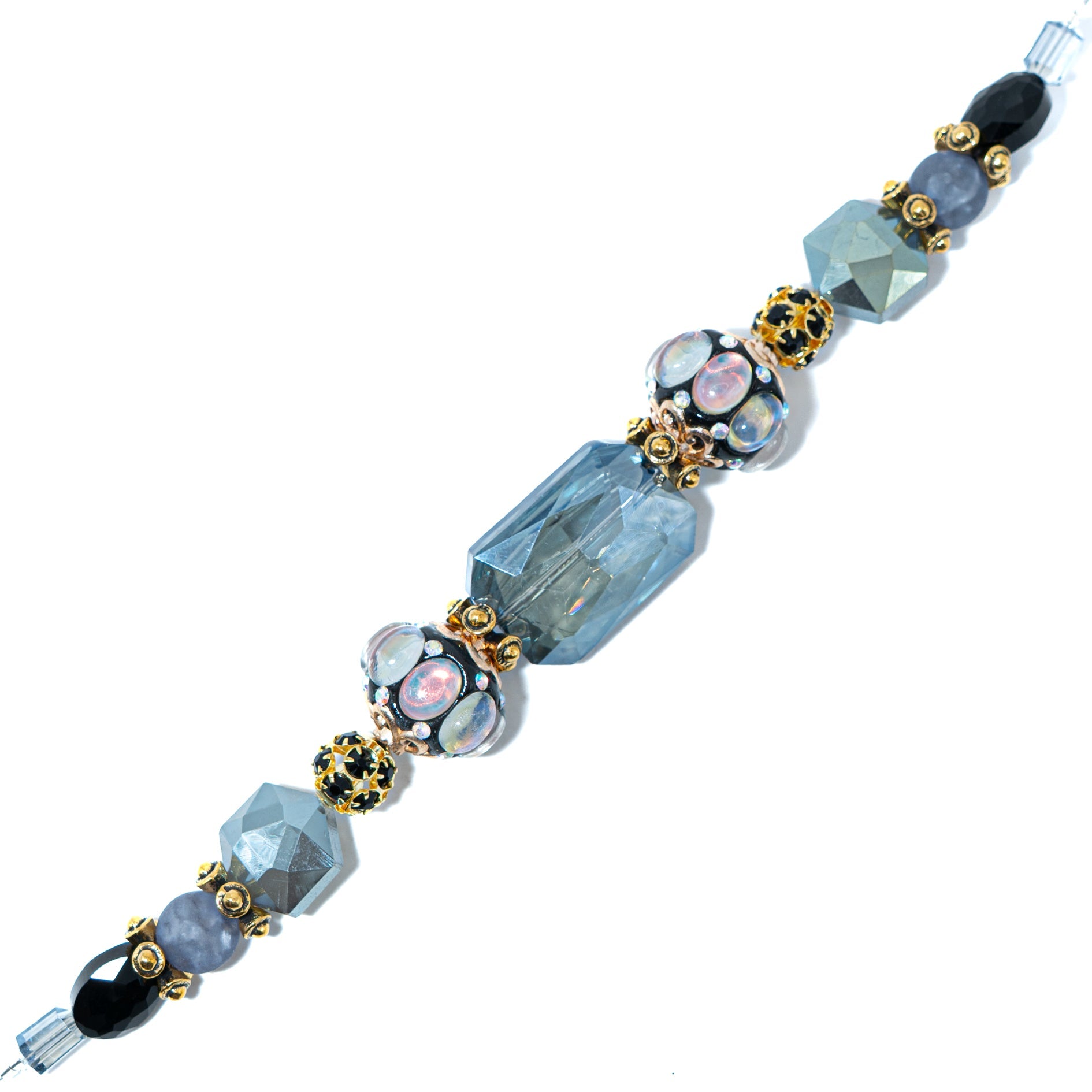 Bead Strand in Midnight Opal Luxe 