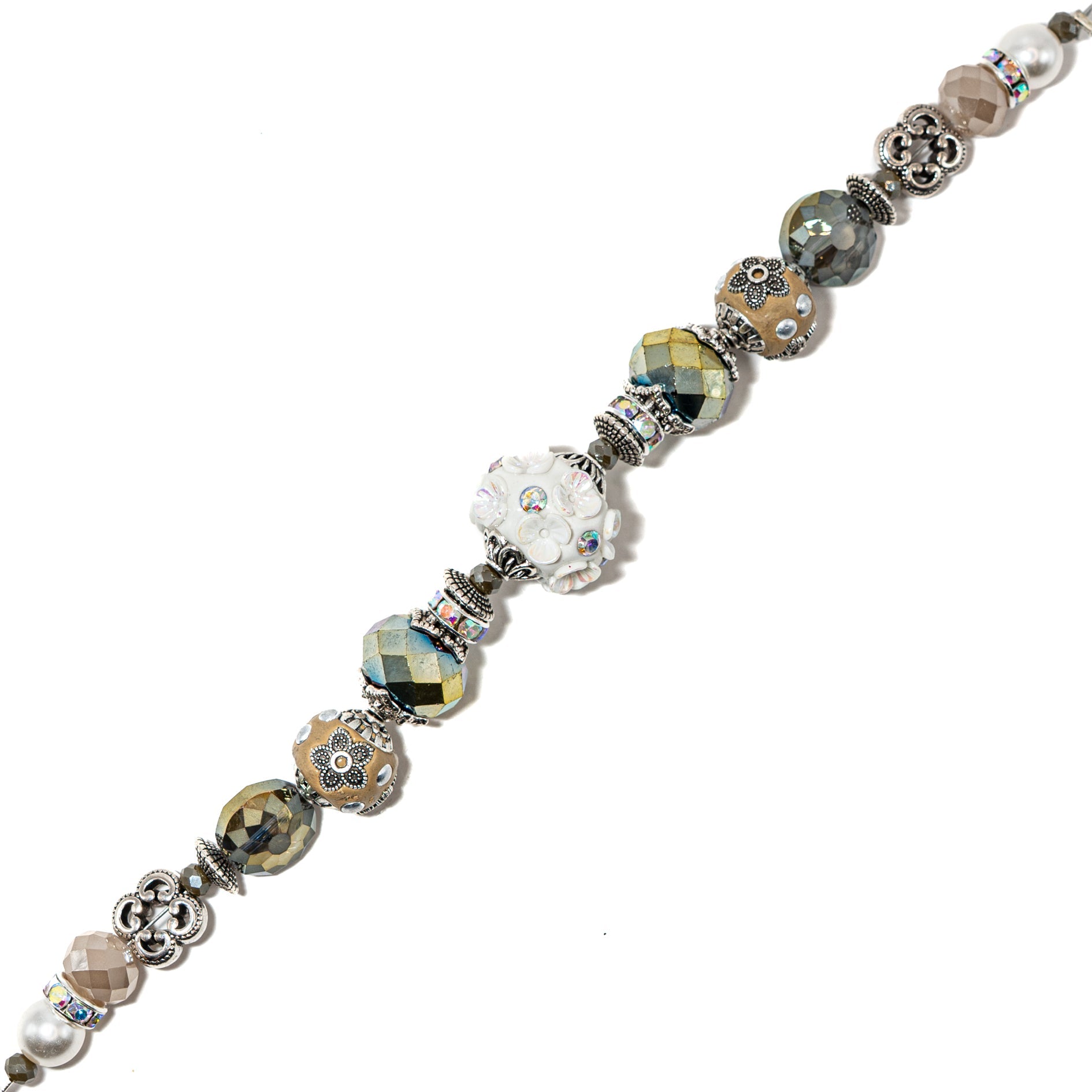Bead Strand in Serene Meadow 