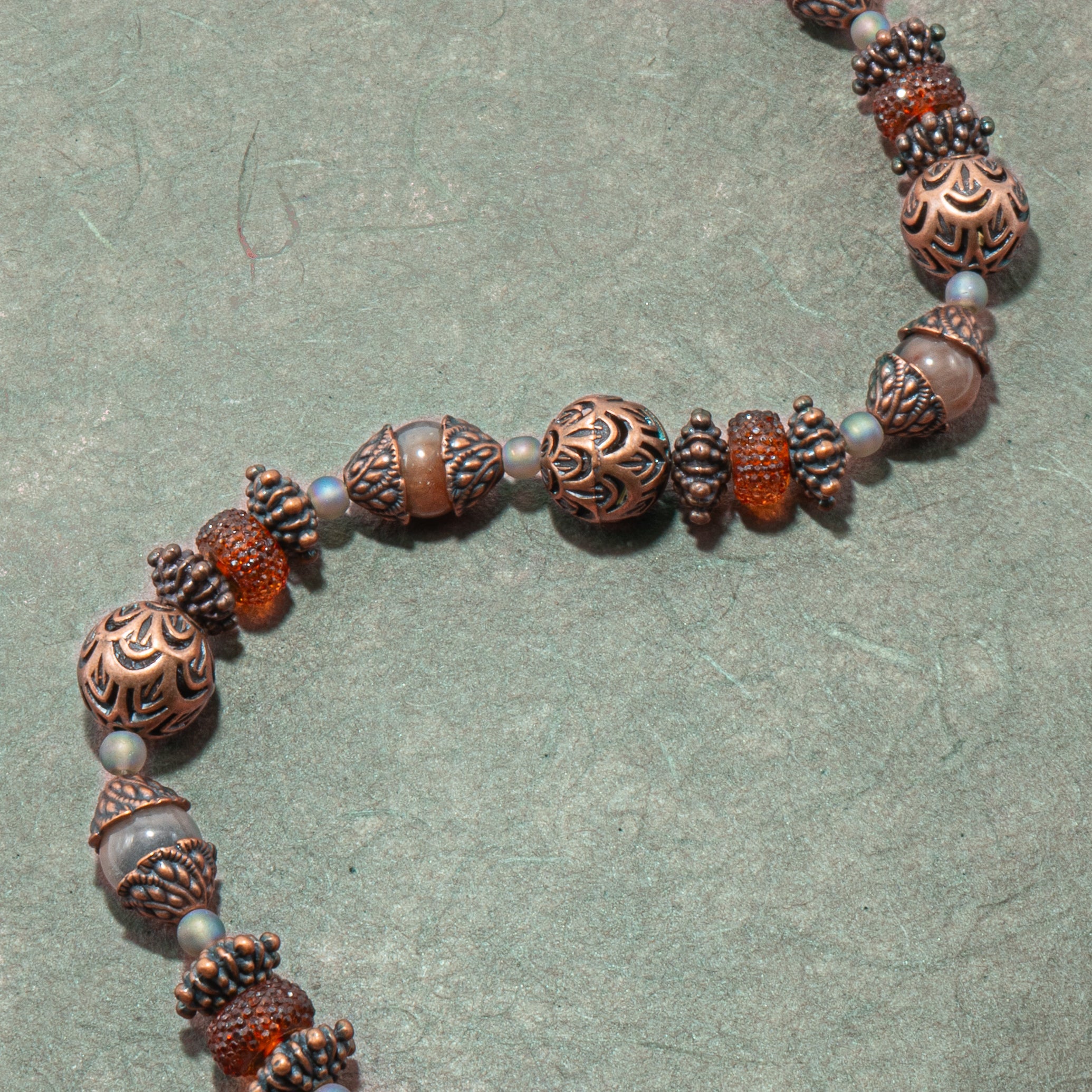 Bead Strand in Wooded Path