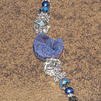 Bead Strand in Carved Carp