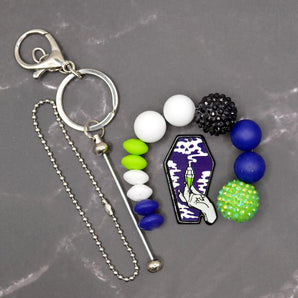 Mini Bead Mix & Keychain Kit in Witch's Brew