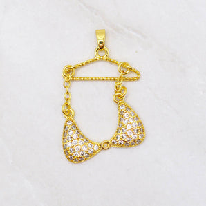 Bikini Babes 18K Gold Focal Charm